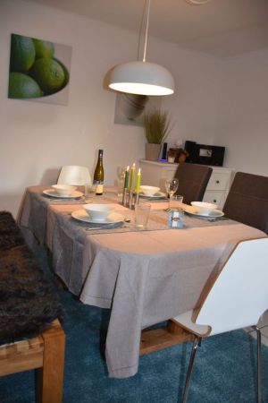 Nach einem schönen Tag in schöner Atmosphäre gemeinsam eine leckere Mahlzeit genießen.