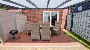 Bild 4: freistehendes Ferienhaus mit Hund bis 6 Pers. an der ostfriesischen Nordsee