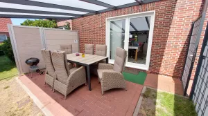 Terrasse mit Kugelgrill Terrasse mit Kugelgrill
