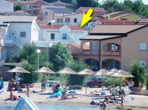 Bild 1: Villa Marilona Appartement 4, FeWo direkt am Meer auf der Insel Vir