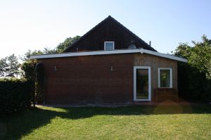 Zugang zum Haus vom Garten aus