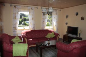 sich zu Hause fühlen im gemütlichen Wohnzimmer