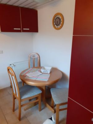 in der Küche können Sie bequem Essen