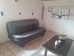 Schlafsofa im Wohnzimmer 