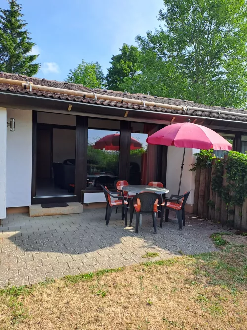 Die sonnige Terrasse
