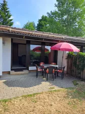 Die sonnige Terrasse