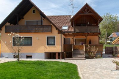 Ferienwohnung in Haundorf: Gästehaus Andrea - Ferienwohnung Nr. 1 (Neu ausgestattet)