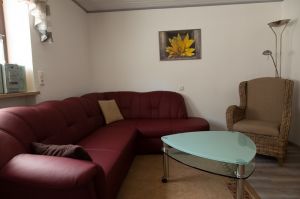 Der Fernsehr ist mit Full-HD und Sky ausgestattet