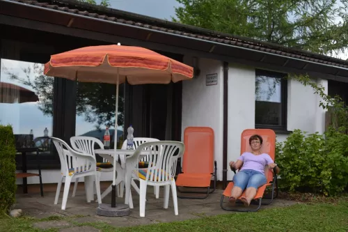 Terrasse mit Fernsicht