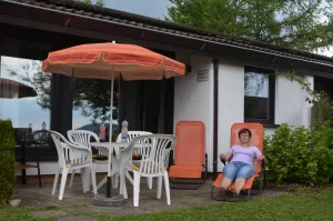 Terrasse mit Fernsicht
