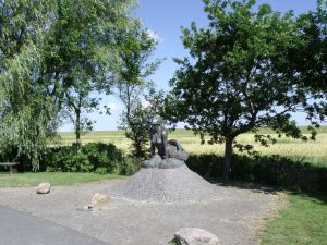 Das Wahrzeichen des Ortes Minsen