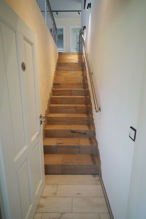 15 Sandsteinstufen bringen Sie in Ihr Urlaubszuhause