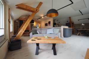 Gemütlicher Wohnbereich mit toller Aussicht