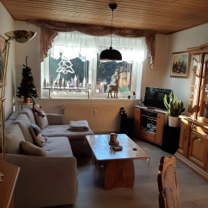 Ferienwohnung in Oberhof: Ferienwohnung Waldblick im Wintersportort Oberhof