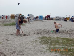Bild 11: Nordsee: Wangerland Horumersiel Am Tief 10 Ferienwohnung Sand