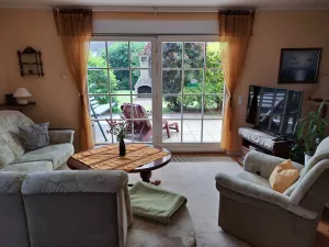 Blick auf die Terrasse