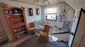 vor der Ferienwohnung