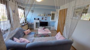 aus Sicht des Schlafbereichs