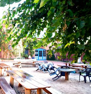 Bereit für ein gemütliches Beisammensein.