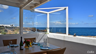 Ferienhaus in Charco del Palo: Perle des Meeres, Villa direkt am Meer! Lanzarote, (kanarische Insel)