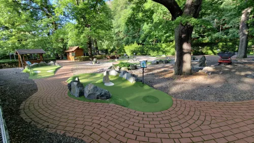 Minigolf im Kurpark