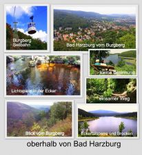 Oberhalb Bad Harzburg