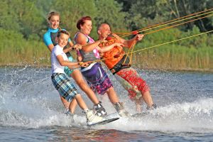 Spaß für groß und klein
(Fotorechte: Wasserskianlage Hooksiel)