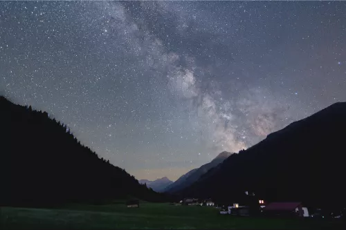 Sternenhimmel im Naturpark Sölktäler