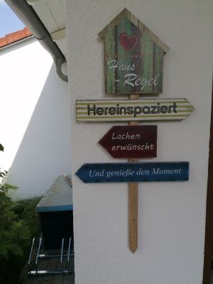 für unser Ferienhaus - bitte dringend beachten und umsetzen :-) - Danke