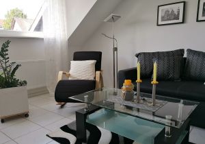 Blick in unser Wohnzimmer