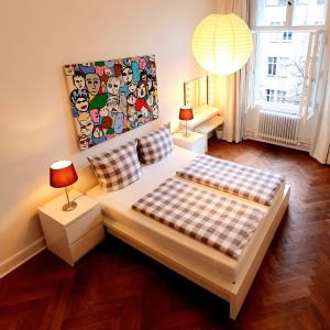 Schlafzimmer 1 von 2, First Sleepingroom from two,