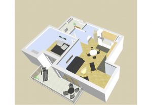 Hier findet Ihr die Aufteilung der Wohnung