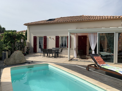 Ferienhaus in Narbonne: Carole’s Villa Am Mittelmeer in Südfrankreich