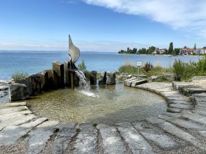 an der Schiffslandestelle