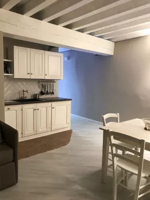 Bild 9: Komfortable Ferienwohnung im Cascina Carai am Iseo See mit schönem Seeblick