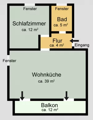 Bild 6: Waldhaus Sonnenberg Fewo 3 - Ruhe u. Erholung pur