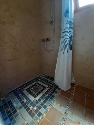 Eine besonders schicke Dusche!