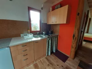 Auch in einer kleinen Küche lässt es sich gut kochen.