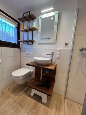 Das schöne neue Badezimmer