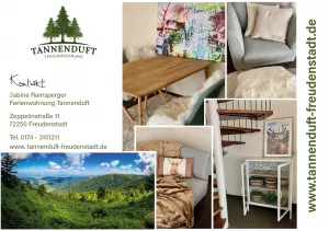 Neu renovierte Maisonette-Ferienwohnung in Freudenstadt im Schwarzwald