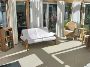 Ferienwohnung mit Wintergarten an der Nordsee