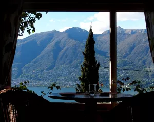 Bild 4: Ferienhaus am Lago Maggiore im Schweizer Teil ein Bungalow im Tessin