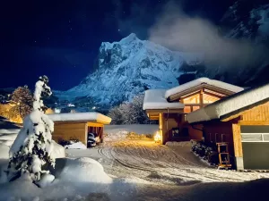 Haus im Wintermantel
