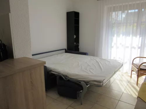 Schlafsofa ausgeklappt