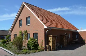 Eingangsbereich zur Ferienwohnung, sowie zur Garage, Sauna und Gartenbereich