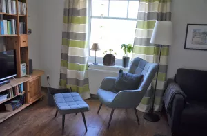 Sitzbereich, TV, Deichblick