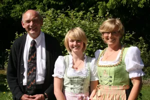 Renate, Theresa und Reinhold Seidenschwann