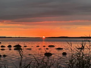 Abendsonne am Strelasund