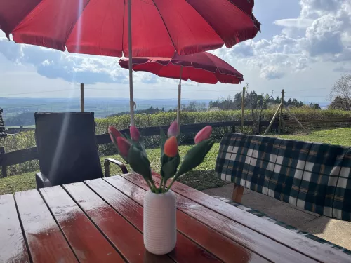 Blick von der Terrasse