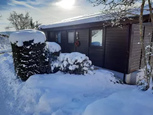 Ferienhaus im Schnee Ferienhaus im Schnee